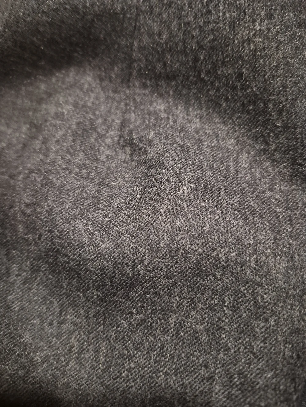 Talbots Petites 14 Gray Wool Twill Wrap Midi Skirt Buckle Lined
